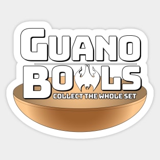 Guano Bowls Sticker